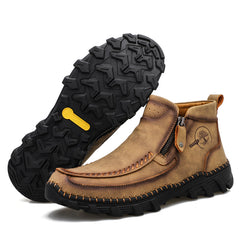 Mostelo® -  Men's Soft And Breathable Zipper Outdoor Tooling Boots