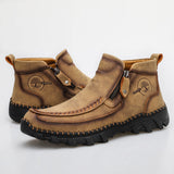 Mostelo® -  Men's Soft And Breathable Zipper Outdoor Tooling Boots