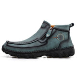 Mostelo® -  Men's Soft And Breathable Zipper Outdoor Tooling Boots