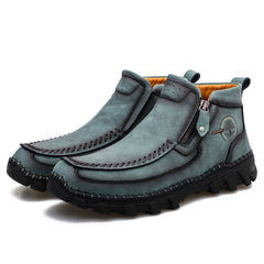 Mostelo® -  Men's Soft And Breathable Zipper Outdoor Tooling Boots