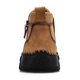 Mostelo® -  Men's Soft And Breathable Zipper Outdoor Tooling Boots
