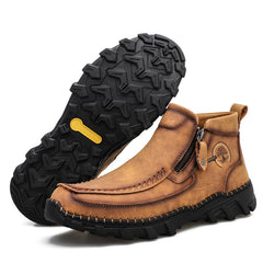 Mostelo® -  Men's Soft And Breathable Zipper Outdoor Tooling Boots