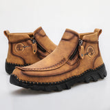 Mostelo® -  Men's Soft And Breathable Zipper Outdoor Tooling Boots