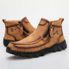 Mostelo® -  Men's Soft And Breathable Zipper Outdoor Tooling Boots