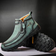 Mostelo® -  Men's Soft And Breathable Zipper Outdoor Tooling Boots