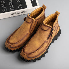 Mostelo® -  Men's Soft And Breathable Zipper Outdoor Tooling Boots