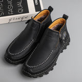 Mostelo® -  Men's Soft And Breathable Zipper Outdoor Tooling Boots