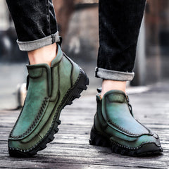 Mostelo® -  Men's Soft And Breathable Zipper Outdoor Tooling Boots