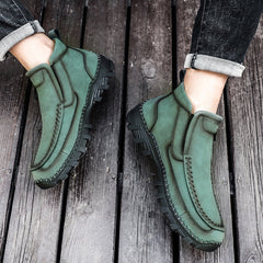 Mostelo® -  Men's Soft And Breathable Zipper Outdoor Tooling Boots