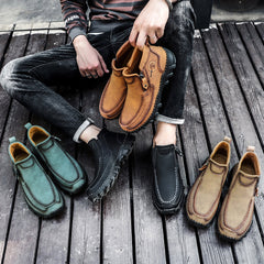Mostelo® -  Men's Soft And Breathable Zipper Outdoor Tooling Boots