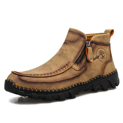 Mostelo® -  Men's Soft And Breathable Zipper Outdoor Tooling Boots