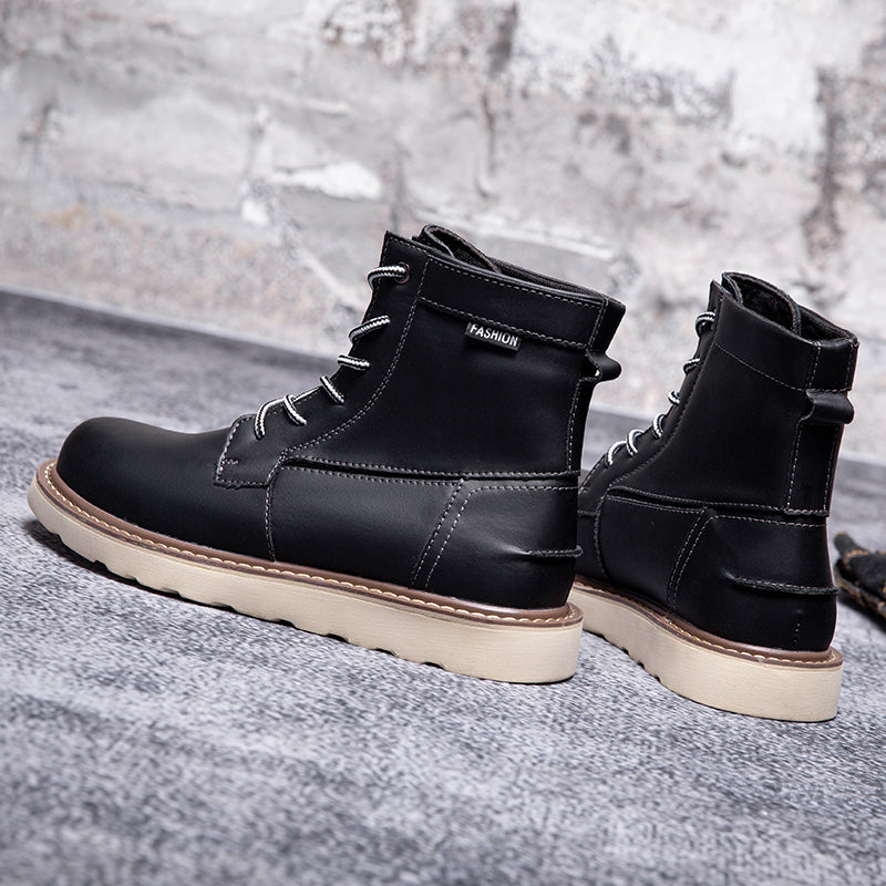 Mostelo Mens Boots  Casual Boots For Men Waterproof Chukka Boots Mens