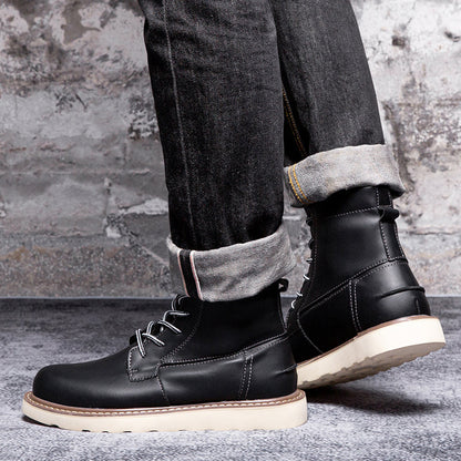 Mostelo Mens Boots  Casual Boots For Men Waterproof Chukka Boots Mens