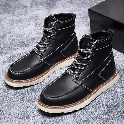 Mostelo Mens Boots  Casual Boots For Men Waterproof Chukka Boots Mens