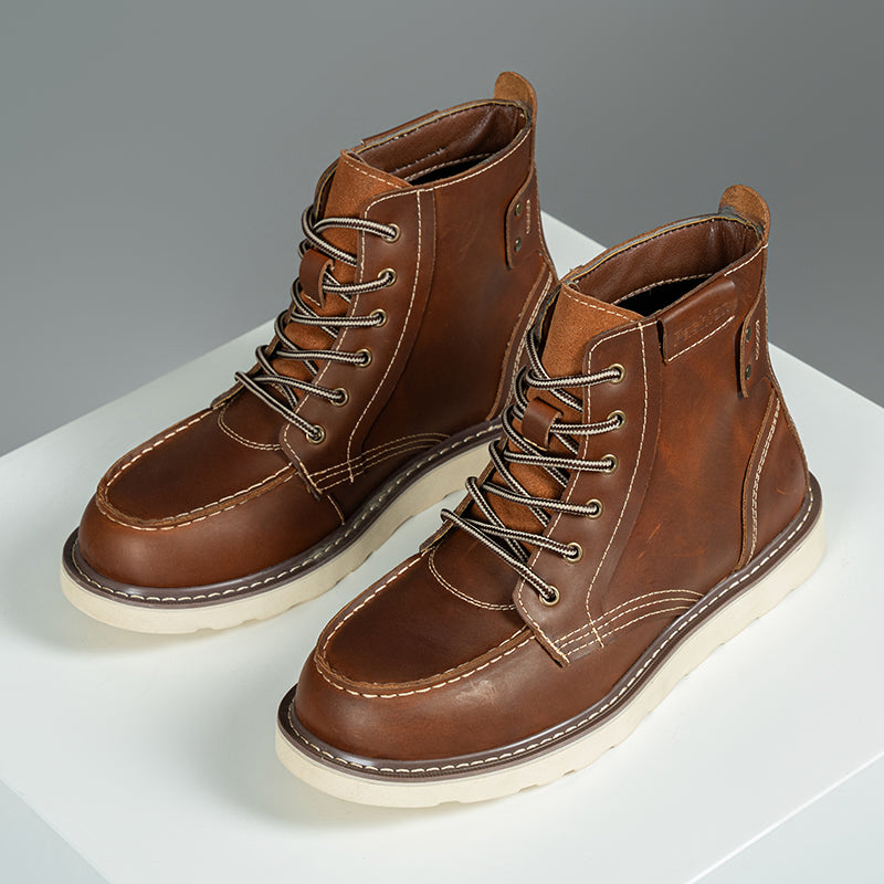 Mostelo Mens Boots  Casual Boots For Men Waterproof Chukka Boots Mens