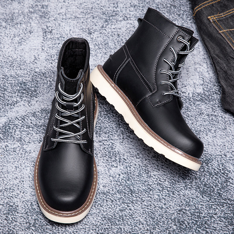 Mostelo Mens Boots  Casual Boots For Men Waterproof Chukka Boots Mens
