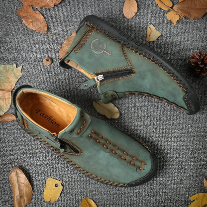 Mostelo®—Men Casual Handmade British Style Leather Shoes