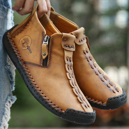 Mostelo®—Men Casual Handmade British Style Leather Shoes