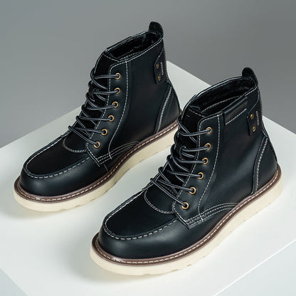 Mostelo Mens Boots  Casual Boots For Men Waterproof Chukka Boots Mens