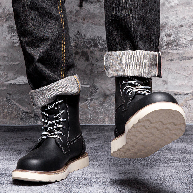 Mostelo Mens Boots  Casual Boots For Men Waterproof Chukka Boots Mens
