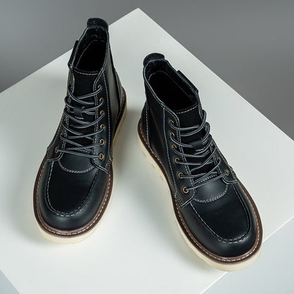 Mostelo Mens Boots  Casual Boots For Men Waterproof Chukka Boots Mens
